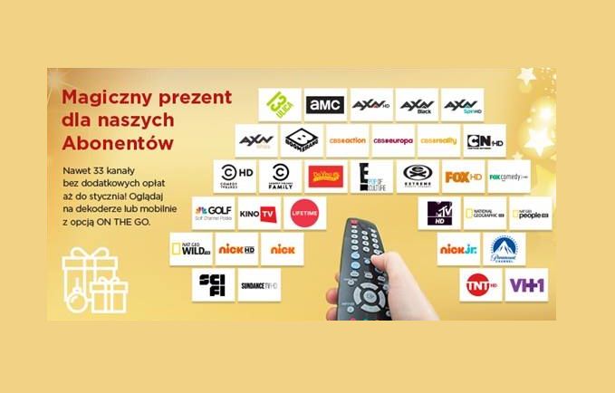 Cyfrowy Polsat: 33 kanały w otwartym świątecznym oknie (lista stacji objętych promocją)